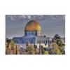 Masjid Al Aqsa and Dome of The Rock Canvas Painting Realist Mosque Posters Prints Muslim Wall Art Pictures for Room Home Decor