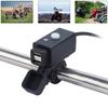 Motorcycle Dual USB Phone Charger Adapter Kit 5V 3.1A with SAE Quick Disconnect Plug & Power Switch Handlebar Mount Charging for iPhone/iPad Etc