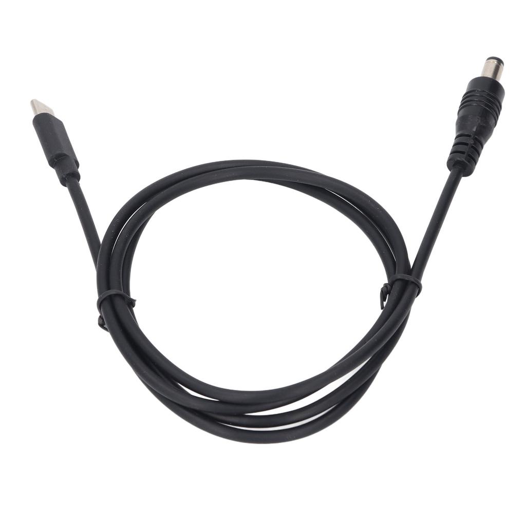 Прямоугольный кабель питания постоянного тока для спутниковой приставки, замена для Mini USB Type C на DC 100 Вт для 100 Вт PD Power Su