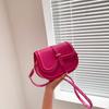 Trendy Stylish Saddle Bag For Women With Chic Minimalist Design And Soft Texture