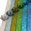 Glitter Origami Wishing Stars: Handmade Five-Pointed Colored Paper for Star Folding with Optional Colors