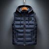 New Down Vest Men's Autumn and Winter Casual Vest Large Size Cotton Vest