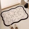 Bathroom Floor Mat Soft Diatom Mud Toilet Carpet Absorbent Quick-drying Bath Mats Doormat  Anti-slip Rug   Bloc