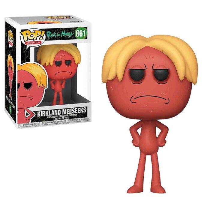 Figurine POP! Rick et Morty - FUNKO - Kirkland Meeseeks - 9 cm - Intérieur - Mixte - Adulte