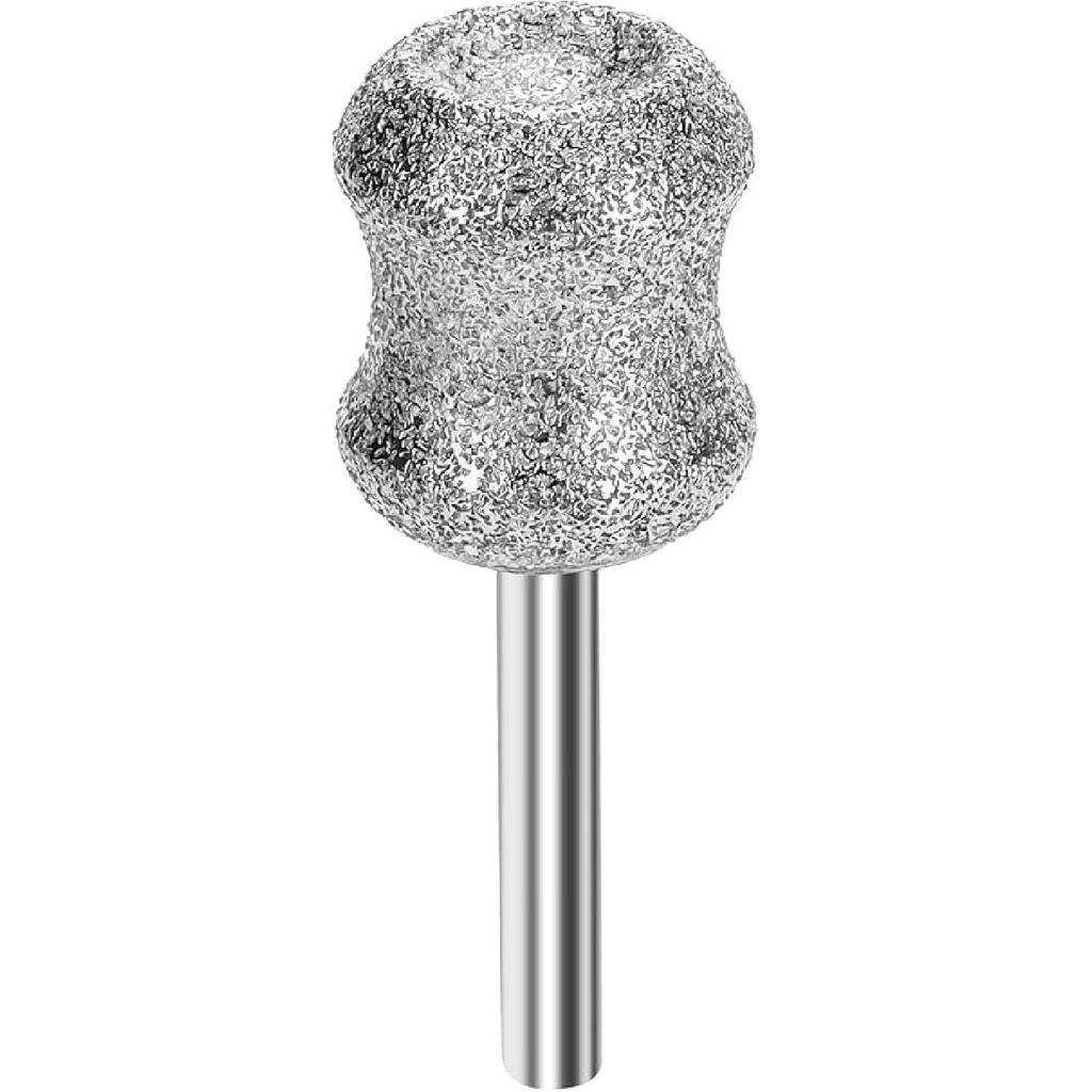 for Dremel Dog Nail Grinder - Diamond Bits Attachment for Dog Nail - 1/8'' Painless Nail Grinder Bits Won't Pull Hair or Get Hot for Large Medium