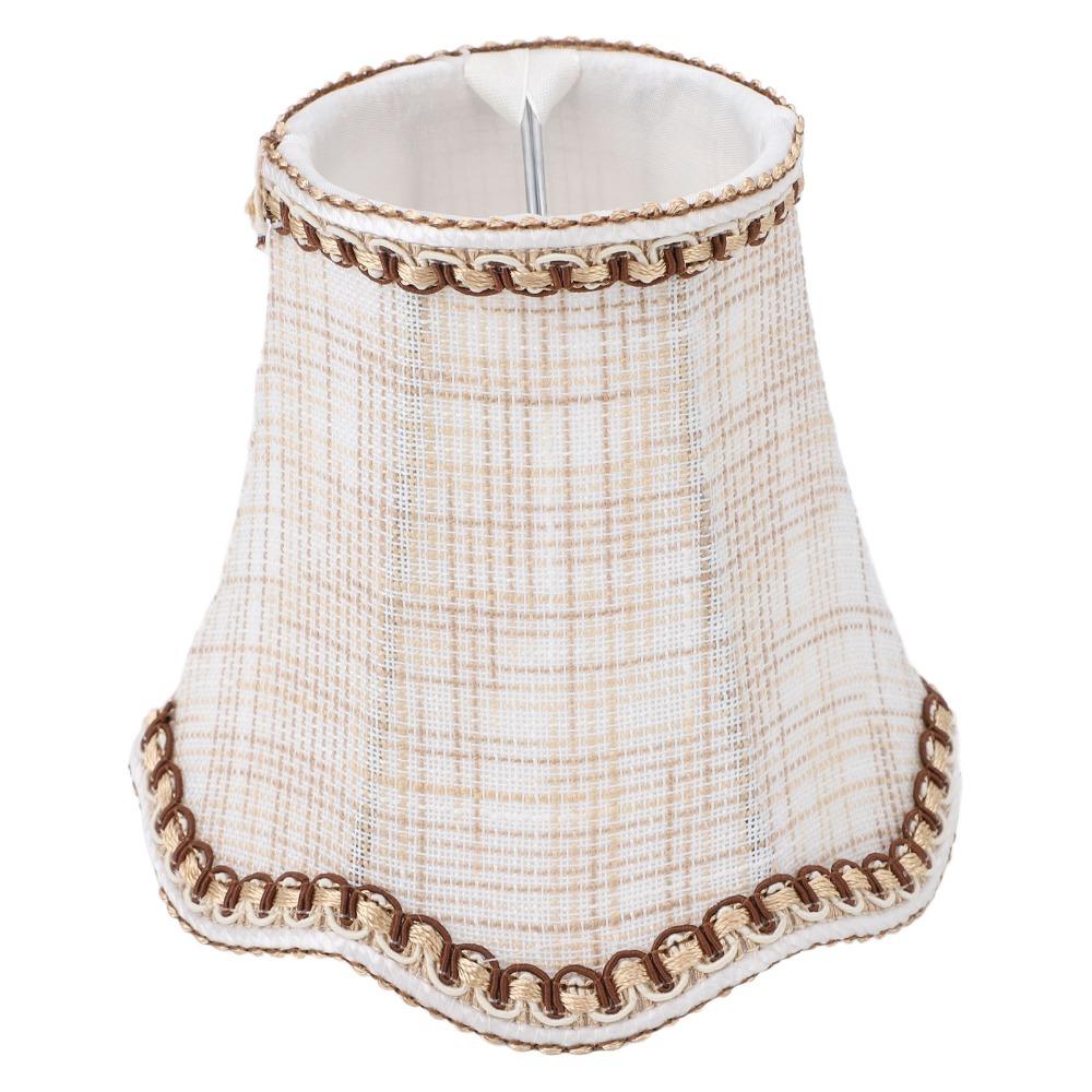 3PCS Clip On Design Lampshade 4.7 inch Height Chandelier Lamp Shades Small Lamp Shades Floor Lamp