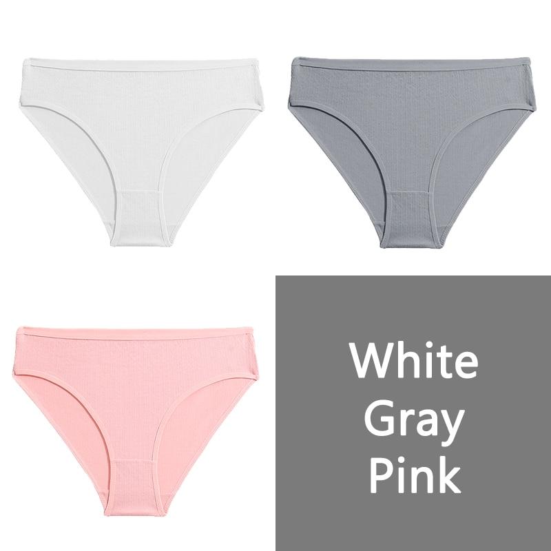 FINETOO Хлопковые трусики S-XL, женские трусы с низкой посадкой, женское удобное нижнее белье, модные жаккардовые трусики, нижнее белье, 3 шт.