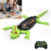 Wall Climbing Gecko Toy, RC Cockroach Gecko Crawler with LED Lights for Kids Climbing Crawling Christmas Birthday Gifts, Gecko Wall Climbing Toy