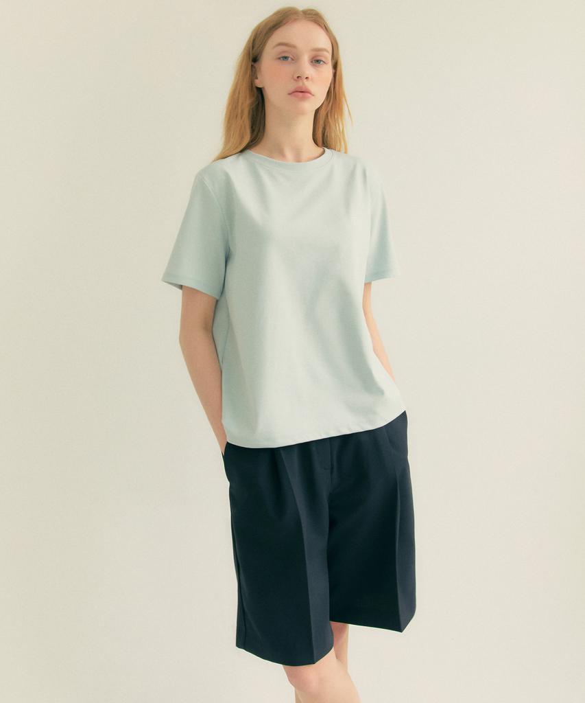 THEFRHT Standard Logo Round Neck T-Shirt Mint