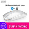 New Silent Bluetooth 5.0 Dual Mode Luminous Wireless Mouse for Notebooks and Gaming (2.4G)