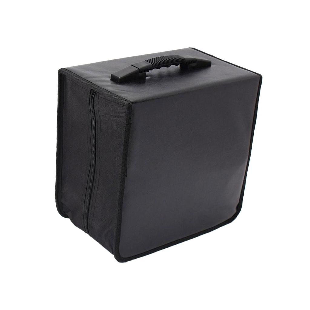 CD Case Bag Disc Storage Holder Zipper Closure Portable 520 Capacity Sleeves