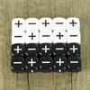 Dice-6-Sided 10pcs Marbled, Opaque Effect "+,-" Dice Brand Fate Dice for Fate & Fudge Game Board Game Desk Game