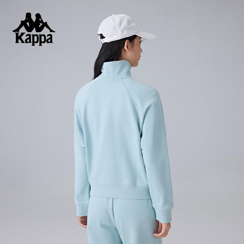 Kappa Женский хлопковый свитшот с полумолнией K0F22WT30