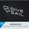Diving Suit 3MM One-piece Long-sleeved Cold-proof Warm Swimsuit Snorkeling Surfsuit