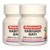 Asli Ayurved Sarivadi Bati 20 Tablets X Pack of 2 | Herbal Ayurvedic Supplement for Daily Wellness