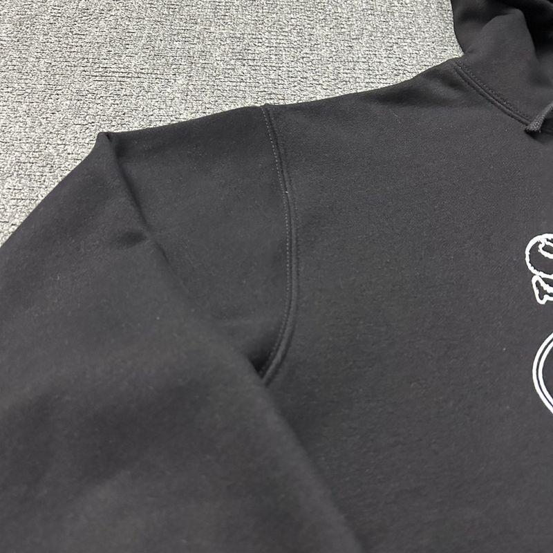 Худи Corteiz Collab: Модный американский бренд, свободная повседневная верхняя одежда в стиле стритвир для мужчин и женщин.