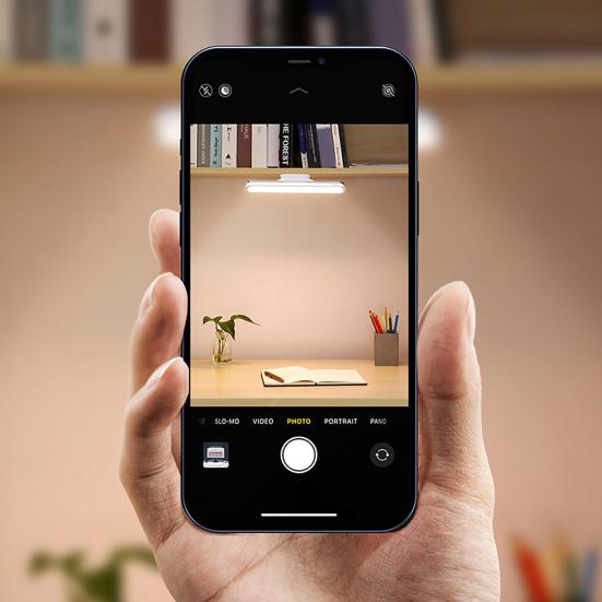 Светодиодный светильник для чтения, регулируемая защита глаз, легкий, креативный, подвесной, с сенсорным управлением, магнитный, с бесступенчатым затемнением, светодиодная настольная лампа