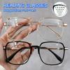 2 Piece Set of Large Square Reading Glasses Casual Presbyopia Glasses Computer Reader for Women and Men+1.0 To+4.0