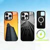 A-Архитектурная эстетика Чехол для телефона Для iPhone 17 16 15 14 13 12 Pro Max Plus для Зеркального Беспроводного Магнитного Чехла