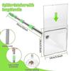 Spider and Insect Catcher - 32inch Adjustable Long-Handled Spider Catcher and Release, Contactless Catch Insec