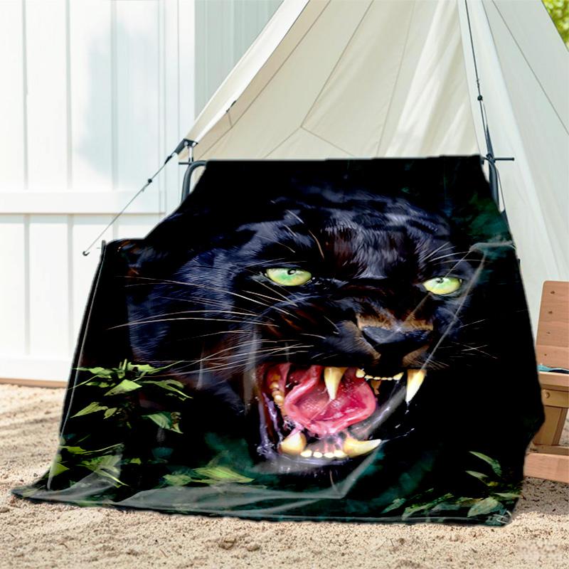 1pc animal blanket, all season lightweight home office outdoor nap multifunctional blanket