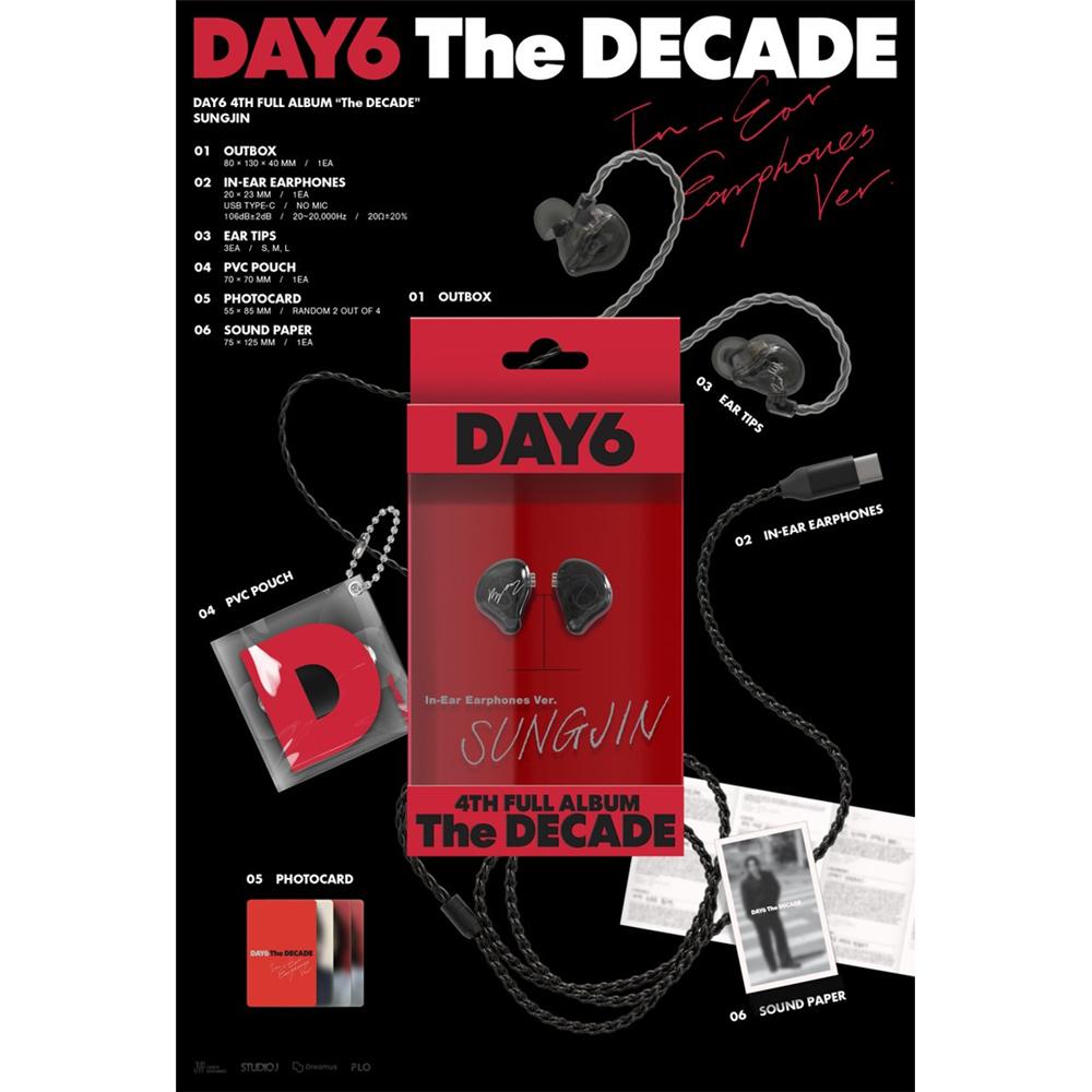 DAY6 Десятилетие (Внутриканальные наушники Вер.)