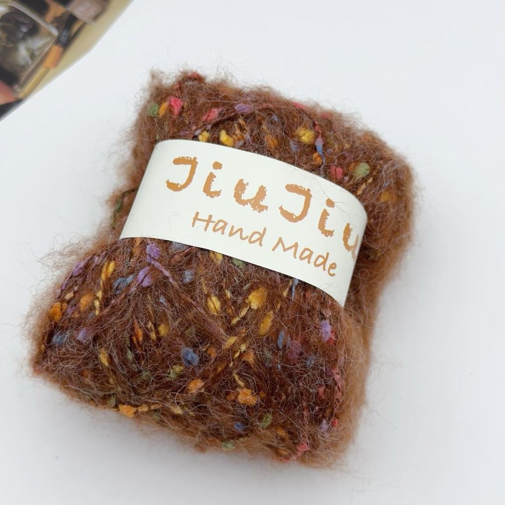 250 г Пряжа Ручная Работа Шерсть Цыганский Клубок Цвет Вязание Грубая Смесь Плюшевая Пряжа Клубок Вязание Крючком Дизайнерский Шов Аксессуары для Свитера