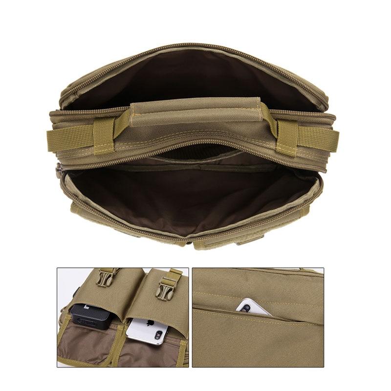 Molle Bag USB Military Tactical Messenger Bags Belt Fanny Camping Outdoor Hunting Hunting Storm Tactical Backpack XA675WA | Climbing Bags