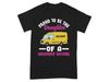 Daughter Delivery Driver T Shirt Gift For Parcel Delivery Service Business Owner