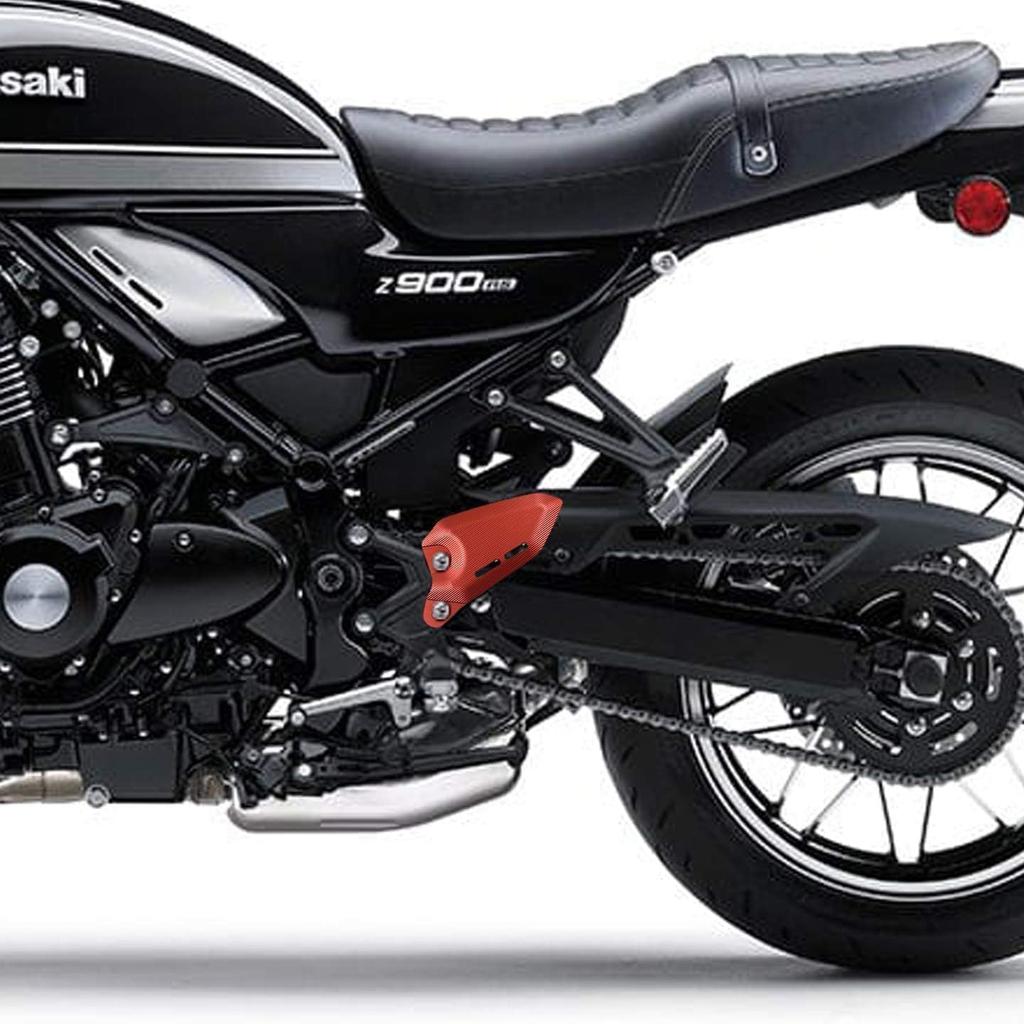 Подножки motokano для Z900RS/CAFE (2018-2024 гг.) Защитная накладка на каблук (зеленый)