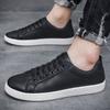 2025 Autumn New Breathable Little White Shoes Men's Shoes Korean Version Casual Leather Shoes Men's Board Shoes Versatile Trend Shoes