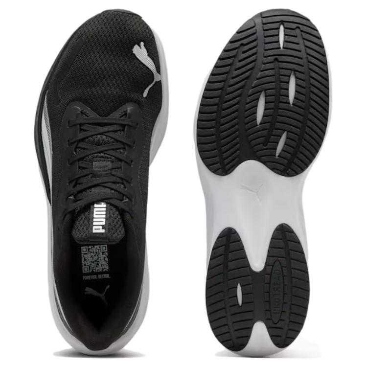 Puma Pounce Lite Black White Unisex Sneakers 310778-01