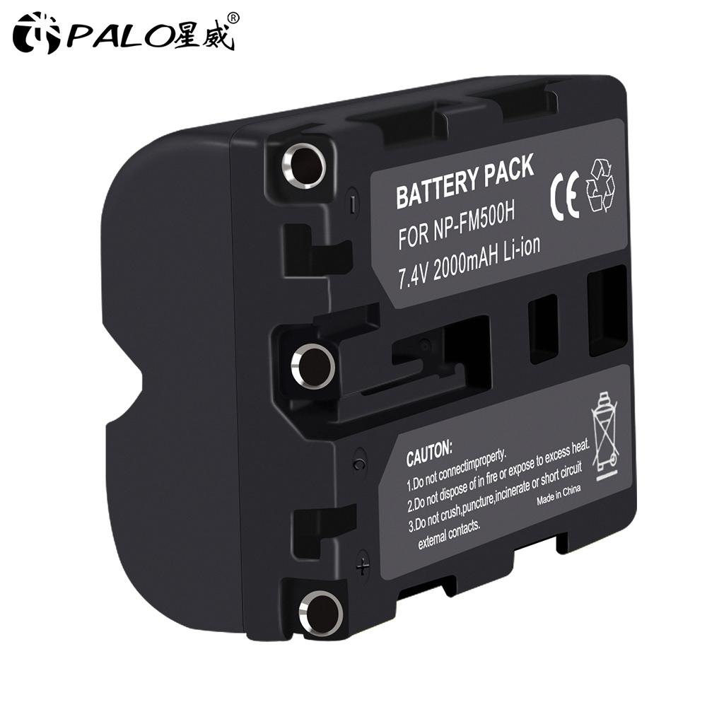2000 мАч NP-FM500H NP FM500H NPFM500H аккумулятор для камеры + ЖК-дисплей USB двойное зарядное устройство для Sony A57 A58 A65 A77 A99 A550 A560 A580 аккумулятор