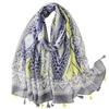 Lightweight Scarves Fashion Flowers Print Women Cotton Wrap Scarf Head Shawl Summer Gift
