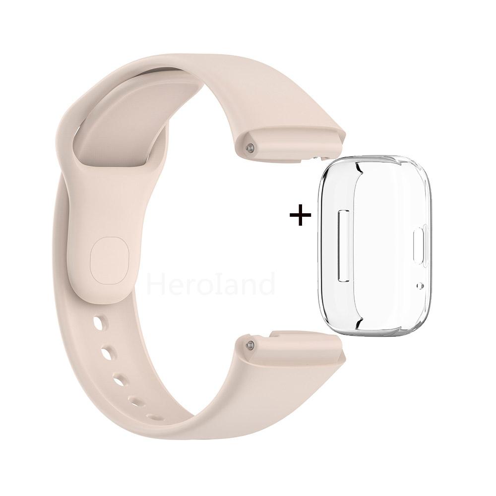 Ремешок для Redmi Watch 3 Active, ремешок для смарт-часов, мягкий силиконовый браслет на запястье для Redmi Watch3 Lite, ремешок на запястье с чехлом