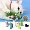 Catnip Cats Toy with Catnip Plush Cat Toys for Kitten Teeth Grinding Thumb Pillow Chewing Toy Claws Thumb Bite Pet Accessories