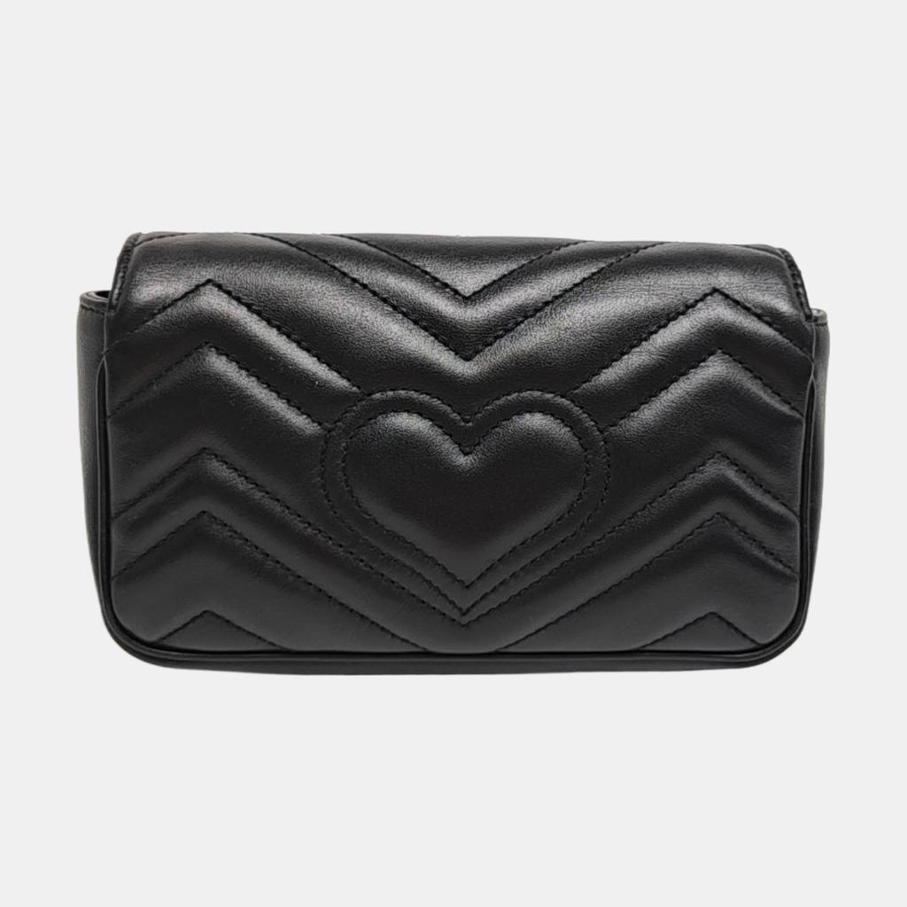 [Pre-Owned] Gucci Handbag 'Black' - Very Good #QE6NS