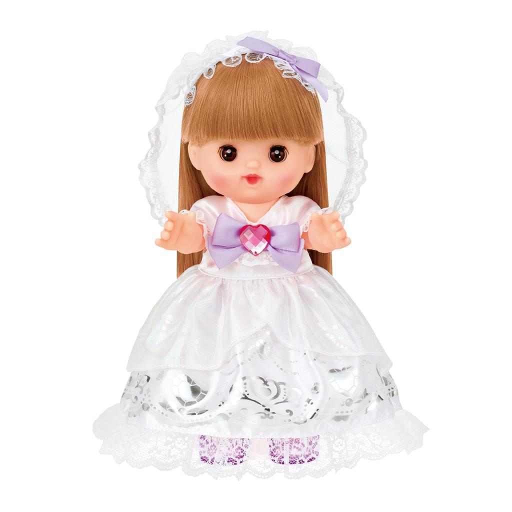 PILOT CORPORATION Mel-chan Kisekae Set Tokimeki Белое платье