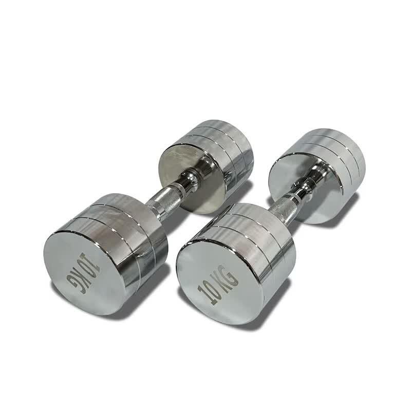Yueji Tiger 10kg Electroplated Steel Dumbbell Pair