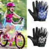 Fishing Breathable Full Finger Bike Gloves Kids Cycling Gloves Children Sport Gloves Non-Slip