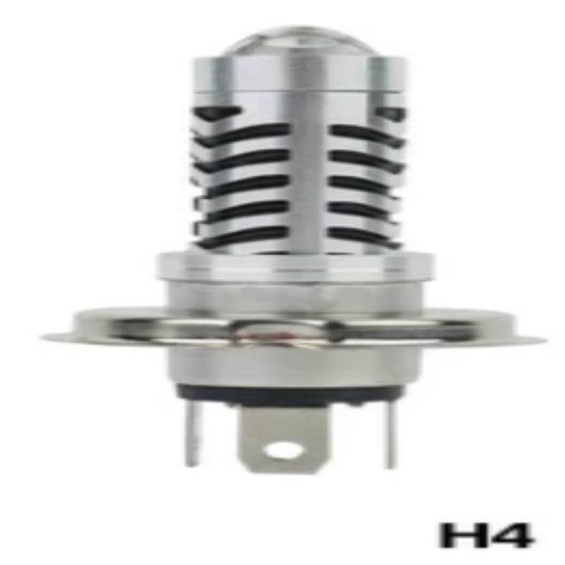 MDL Убийственная Лампа Фары T19/H4 Светодиодная Для Мотоцикла 12В Универсальная С Синим Габаритным Светом