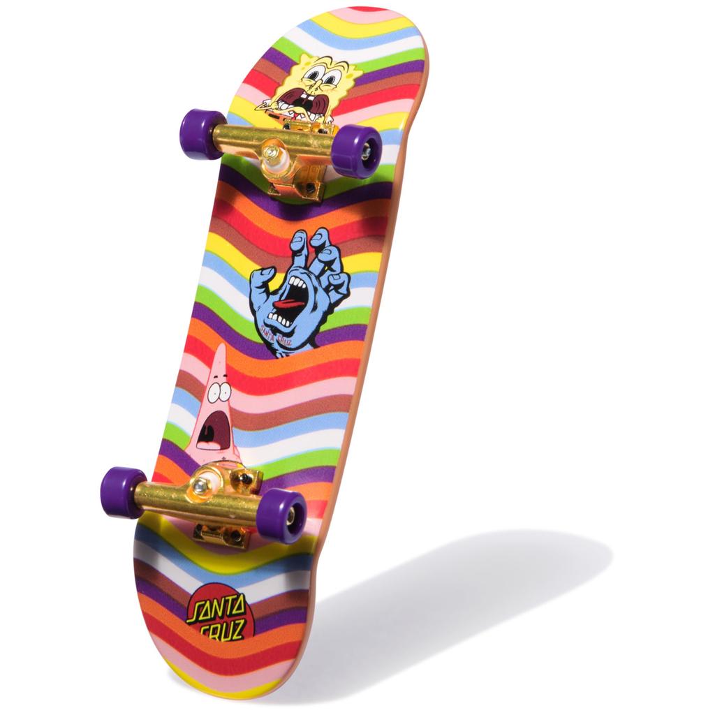 Бонусный набор TECH DECK Spongebob Sk8shop Fingerboard, коллекционная настраиваемая игрушка-скейтборд для детей от 6 лет и старше
