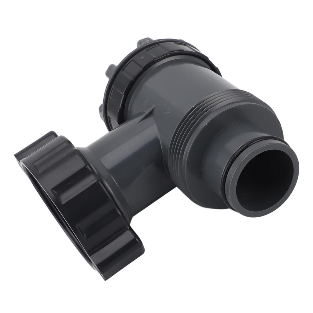 Swimming Pool Plunger Valve 38mm ABS Anti Clogging Efficient On Off Plunger Valves for Replacement