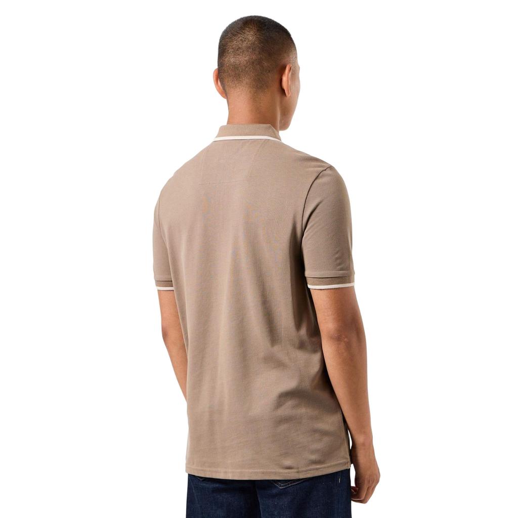 Weekend Offender Mens Shore Zipped Polo Shirt