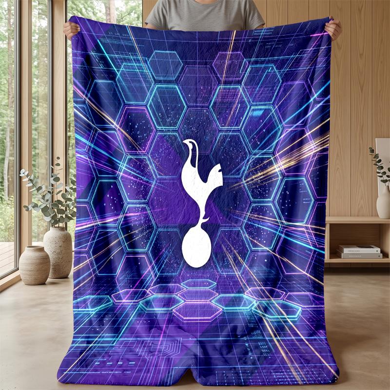 Tottenham Hotspur Theme blanket Soft Flannel Blanket Plush Throw Blanket Cozy Sofa Bed Blanket for Home Decor