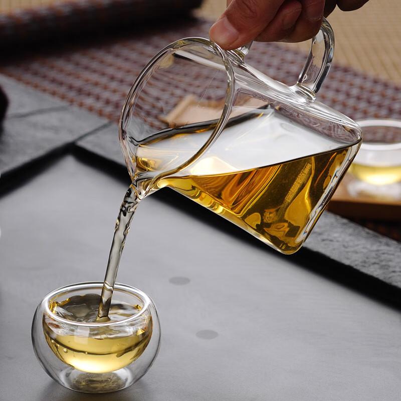Shangqi Square Glass Fair Cup