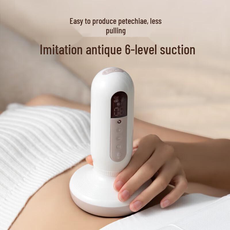 Ke Ai Yuan Su Red Bianstone Multi-functional Massage & Cupping Device CN plug (adapter included)
