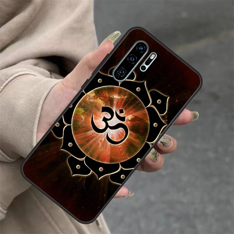 Чехол с символом Ом для Huawei Nova 3i 7i 8i 11i Y60 Y70 Y90 Y61 Y91 10 9 SE 11 Pro P20 P40 P30 Lite