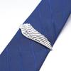 Yierda Feather Tie Clip Funny Silver Animal Wing Tie Clip Stylish Tie Clip for Weddings and Business Accessory Gift - Men's - - -