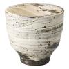 Marui Seito Shigaraki Ware Hechimon Teacup, 220ml Capacity, White Storm, White, MR-3-4488